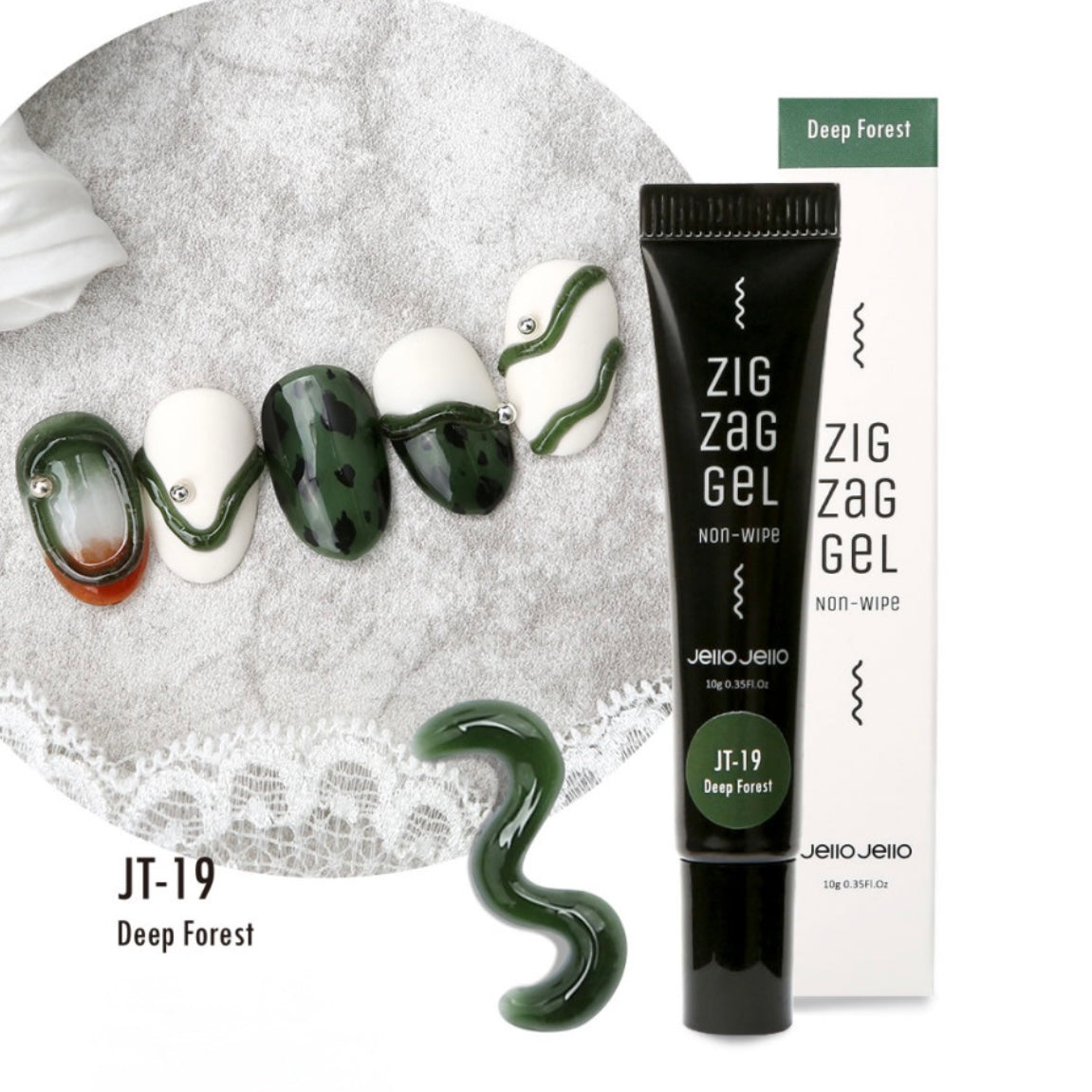 Jello Jello - Zig Zag Gel Autumn (6 colours)