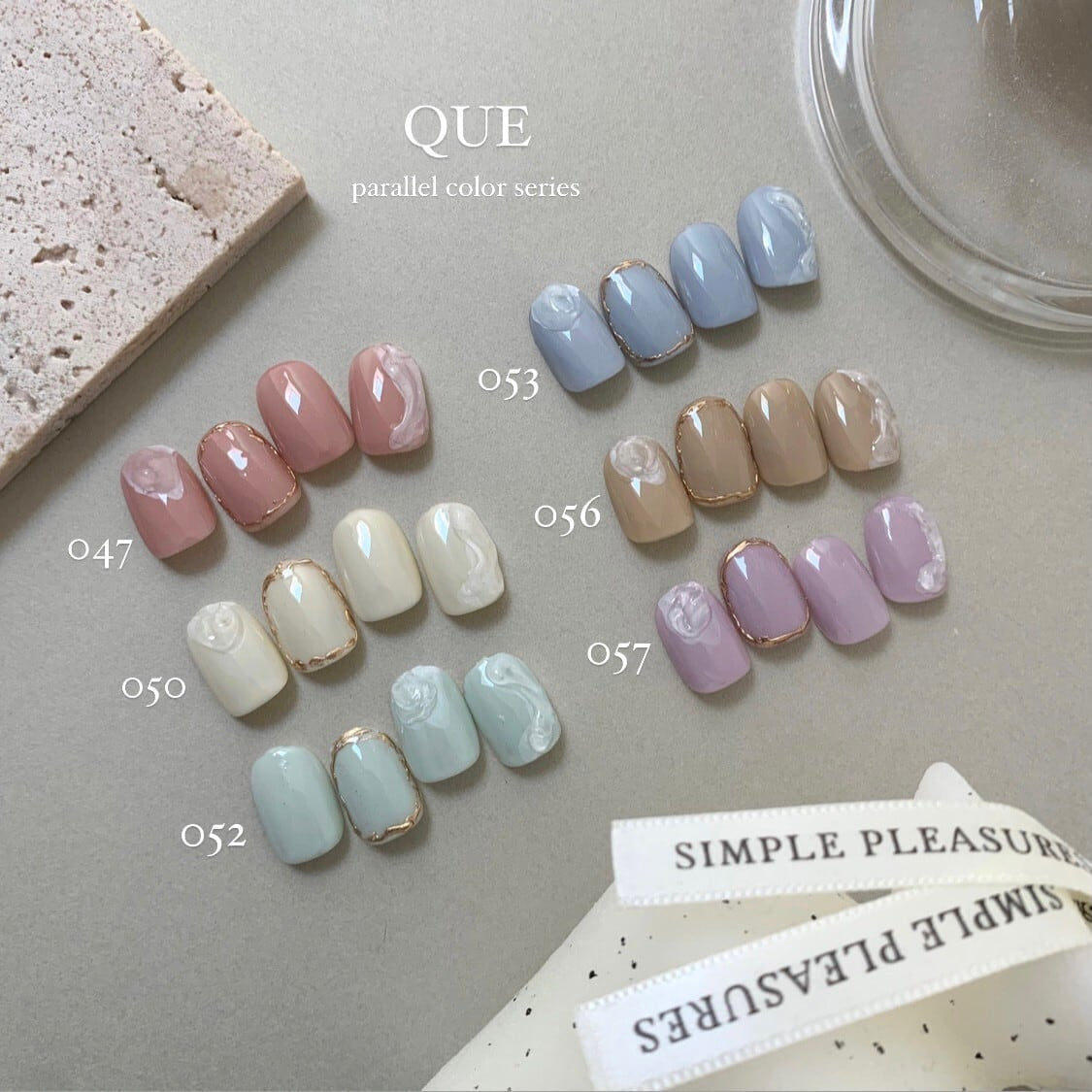 QUE Gel by Mystic Jo. - Parallel Colours (35 shades)