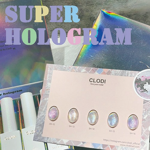 Clodi - Super Hologram Magnetic Gels (5 Types, Individuals/Full set)