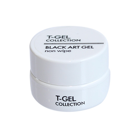 T-gel Collection - Black Art Gel (non-wipe)