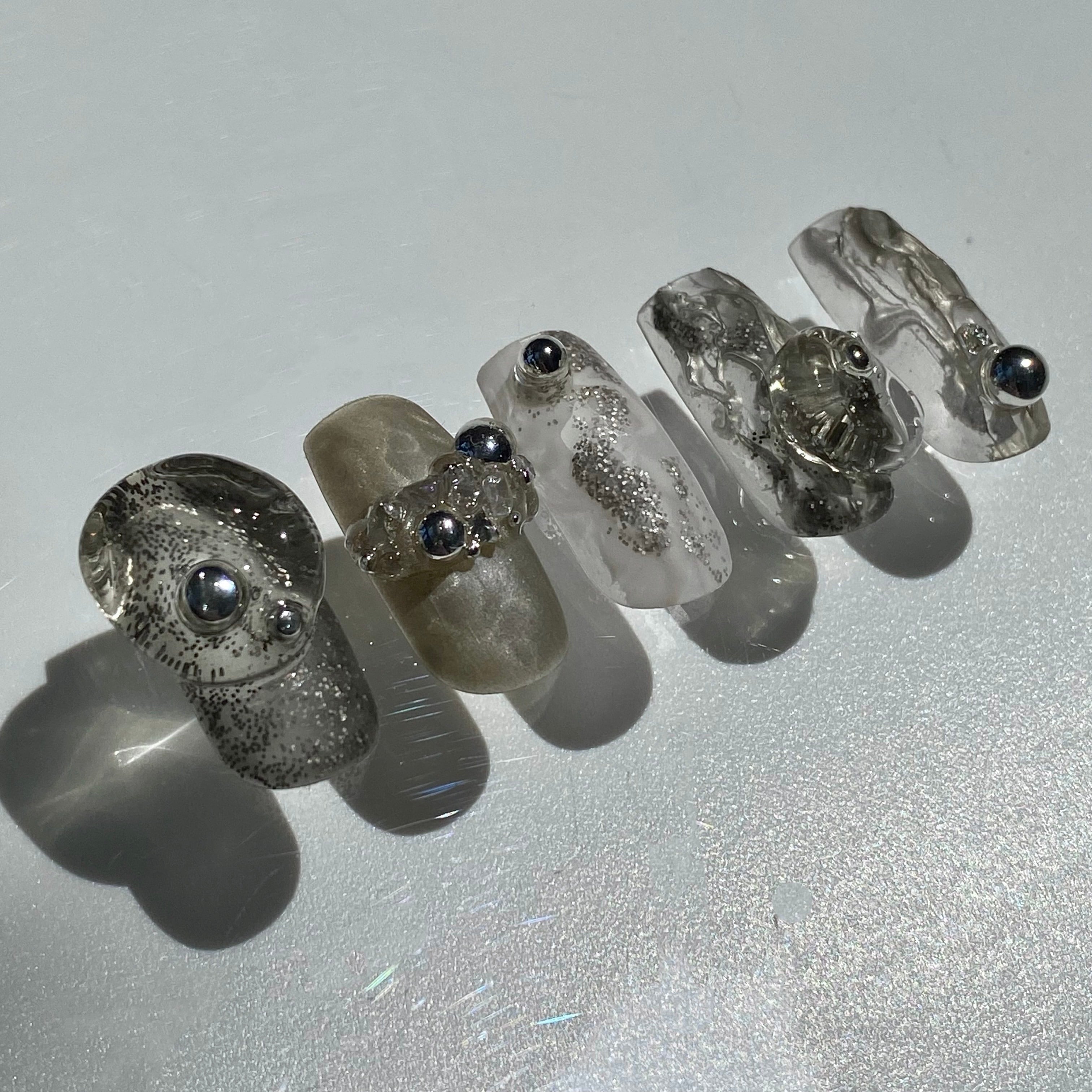 Atelier Novel - Matte Grain Glitter (Grain Gray) G833