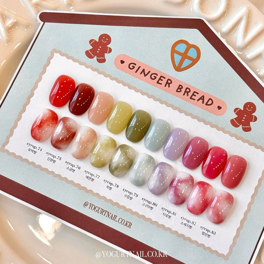 Yogurtnail Kr. - Gingerbread Collection (Individual/Full set)