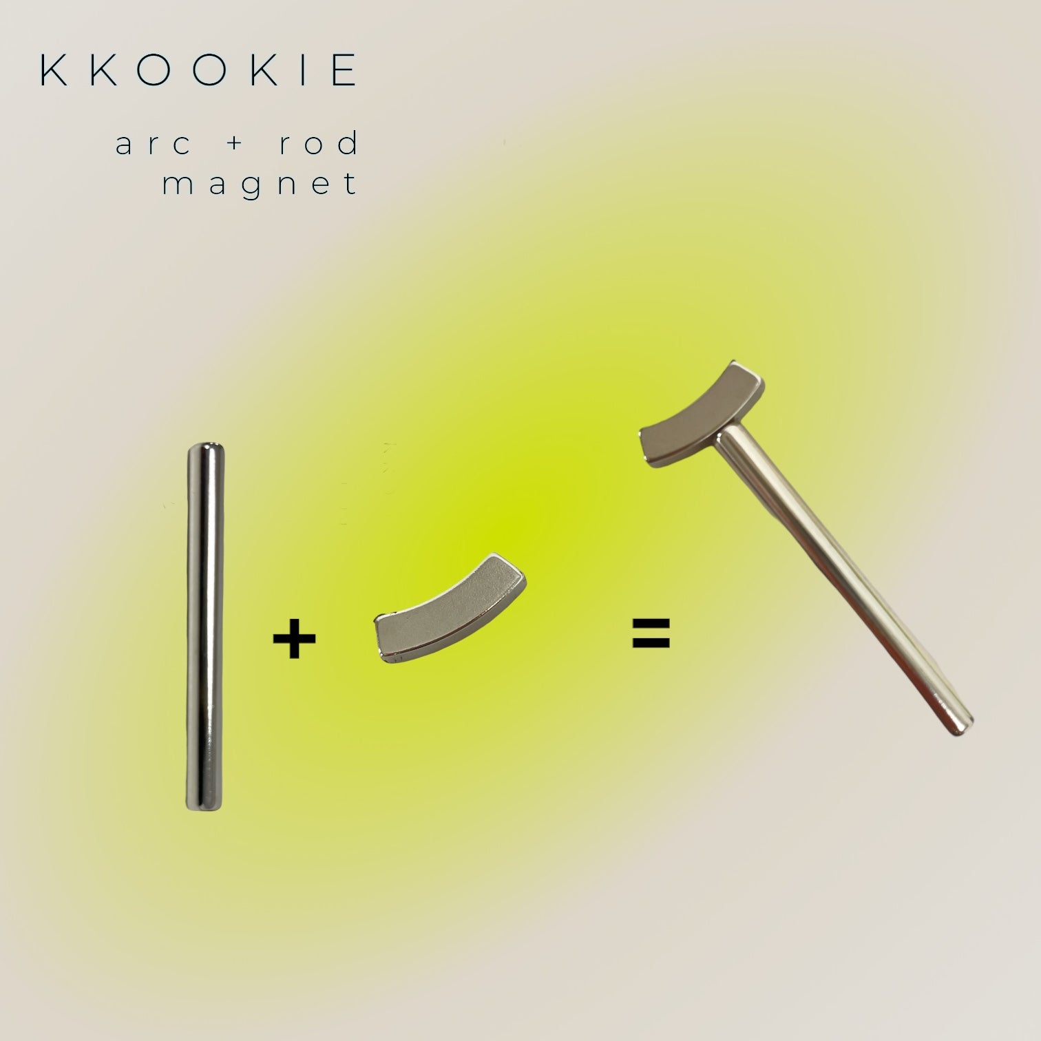 KKOOKIE - Arc + Rod Magnet set