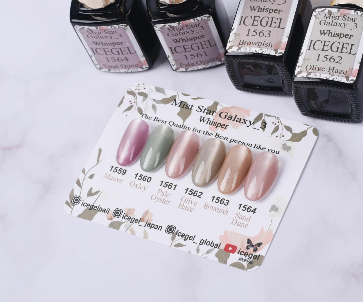 Icegel - Mist Star Whisper 6pc Collection