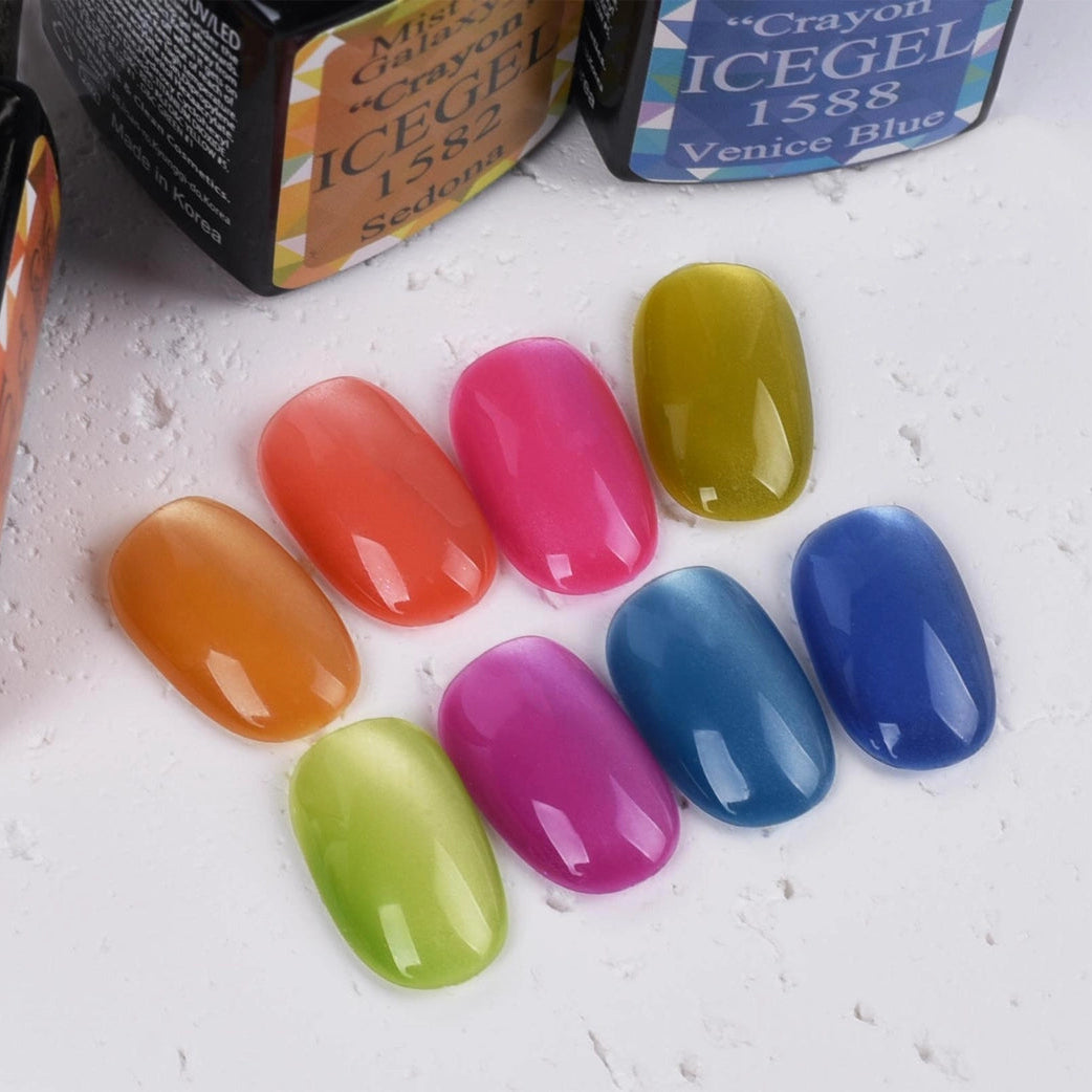 Icegel - Mist Galaxy Crayon 8pc Collection