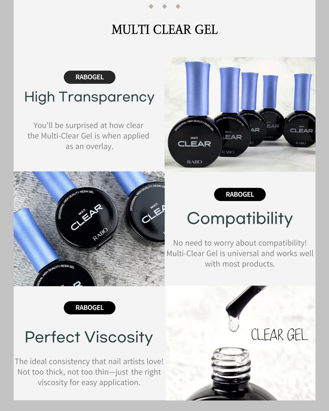 Rabo gel - Multi-Clear Gel
