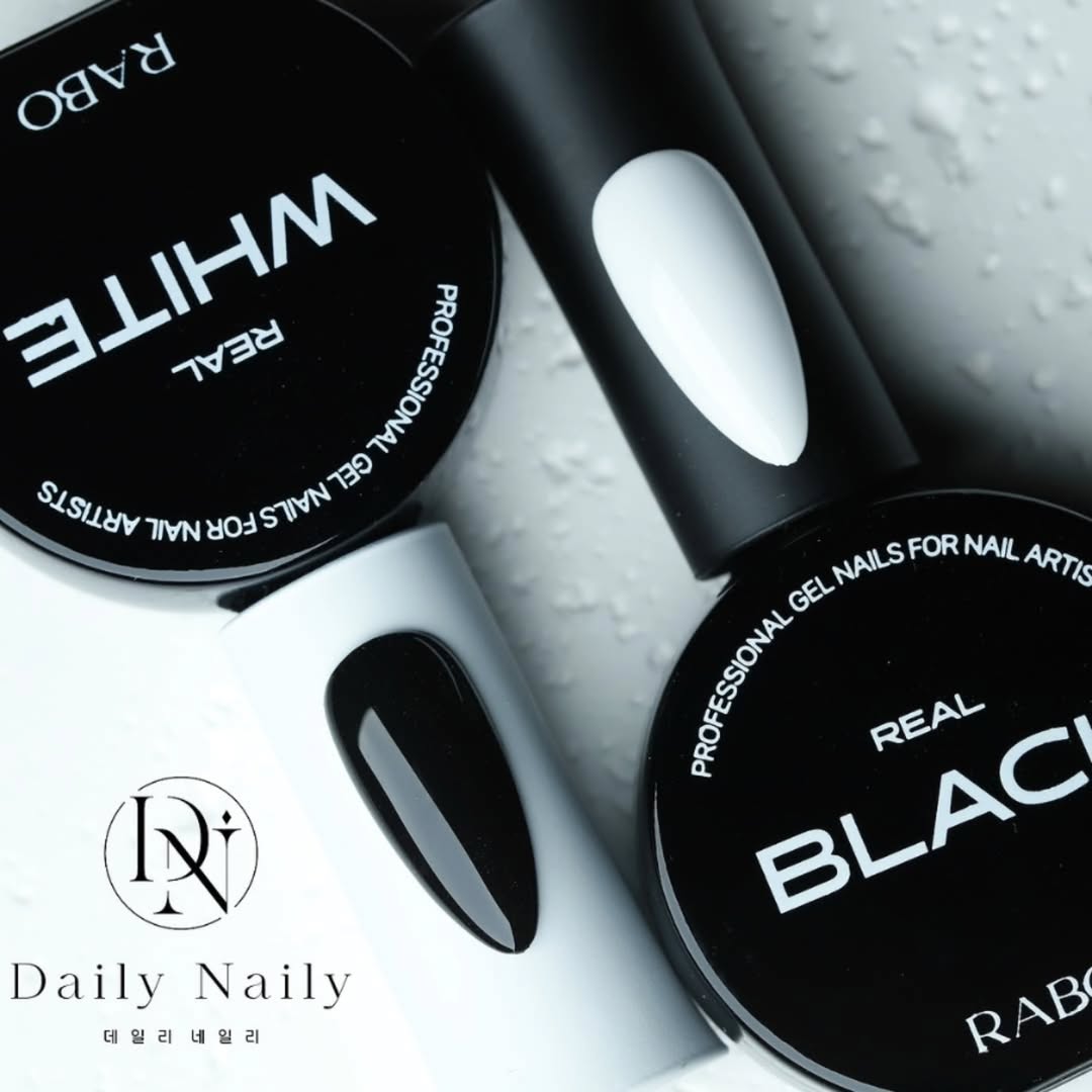 Rabo gel - Real Black & White set