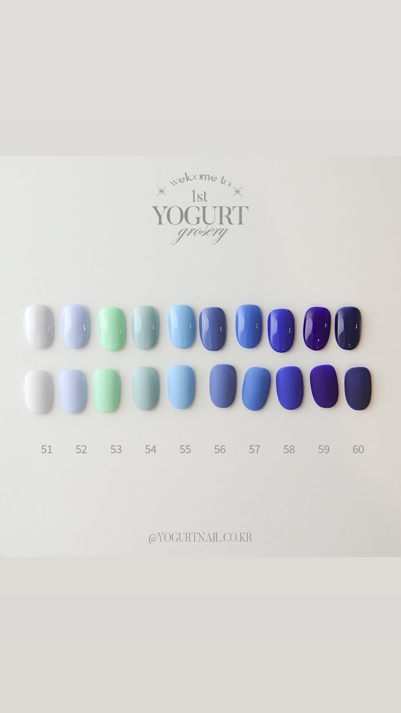 Yogurtnail Kr. - Grocery Full 90 Colours Set