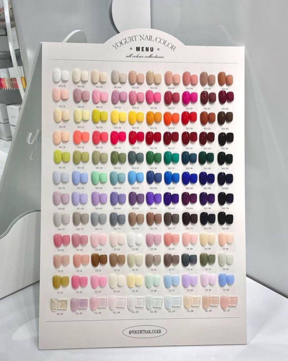 Yogurtnail Kr. - 80 colours Grocery Collection (Individuals)