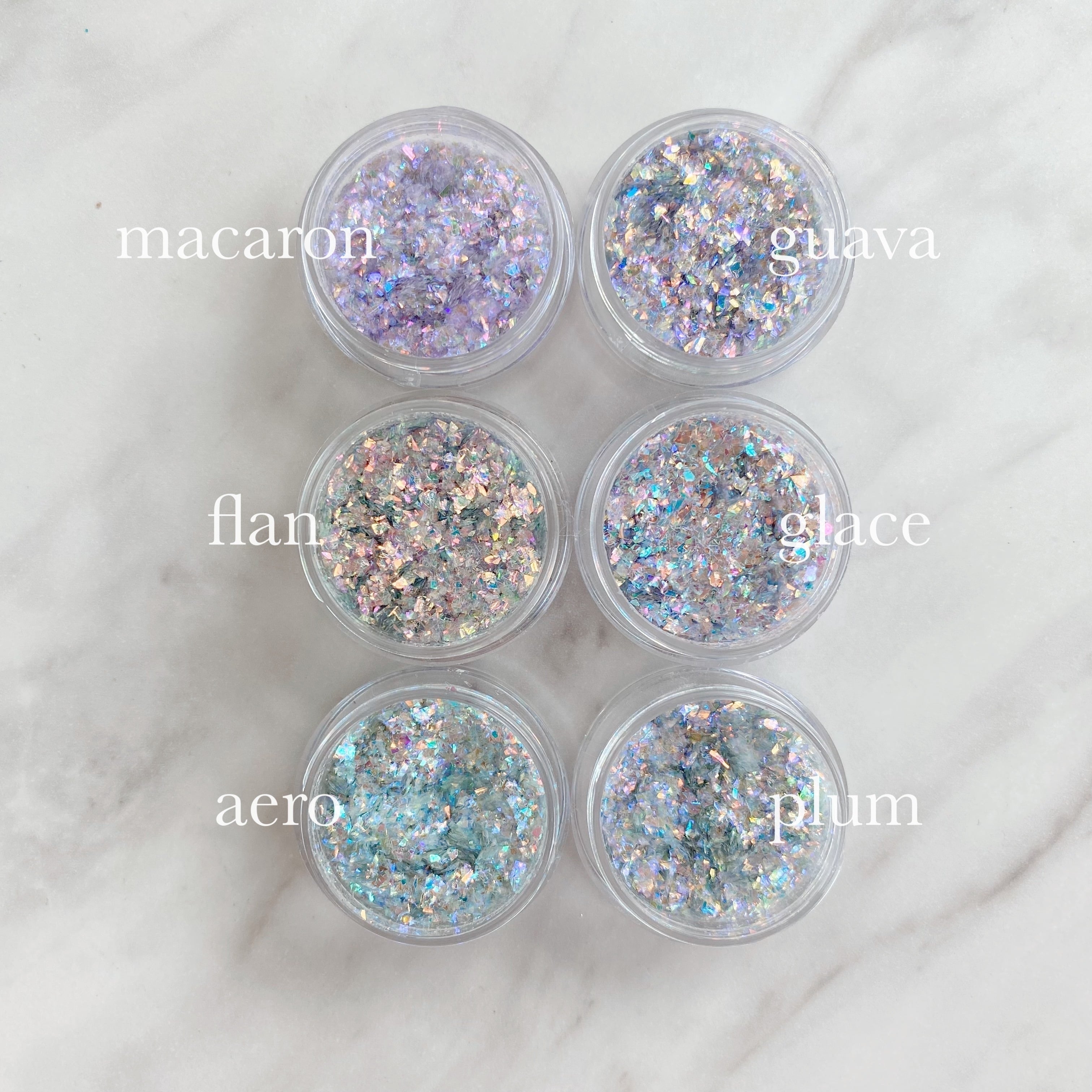 Atelier Novel - Trickle Aurora Flake Set of 6