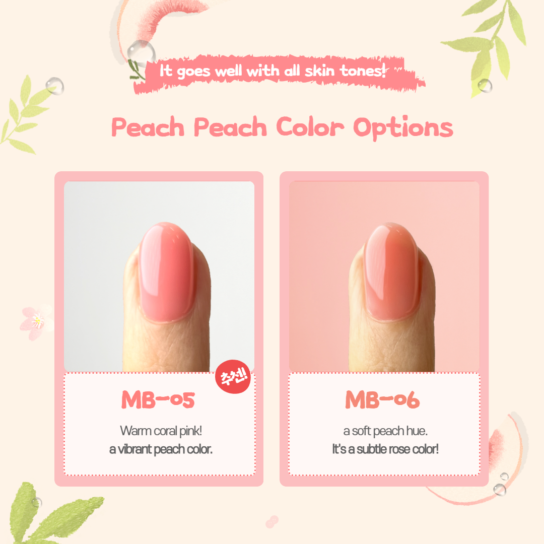 MAYO - Peach Peach 8pc Syrup Collection (Individuals/Full set)