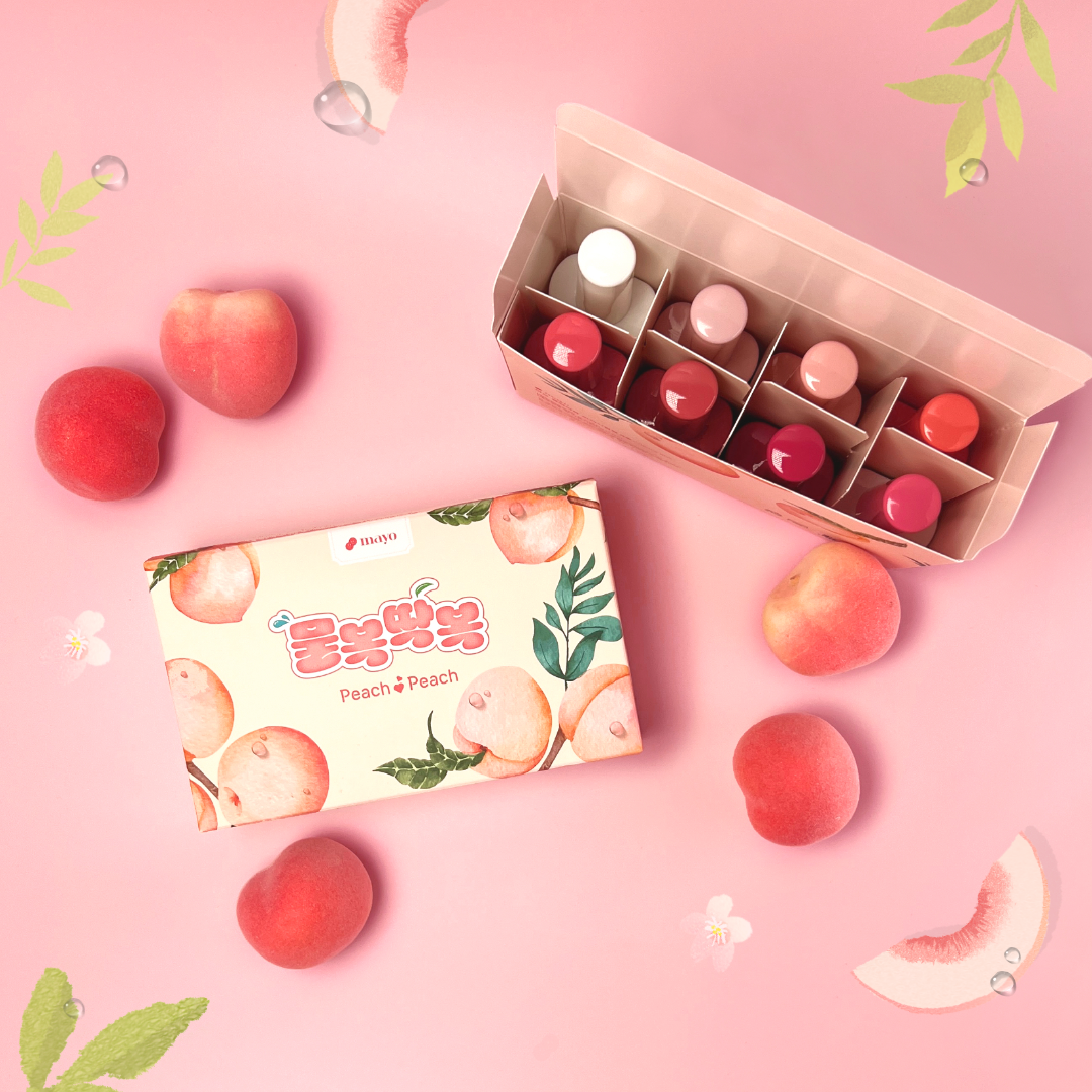 MAYO - Peach Peach 8pc Syrup Collection (Individuals/Full set)