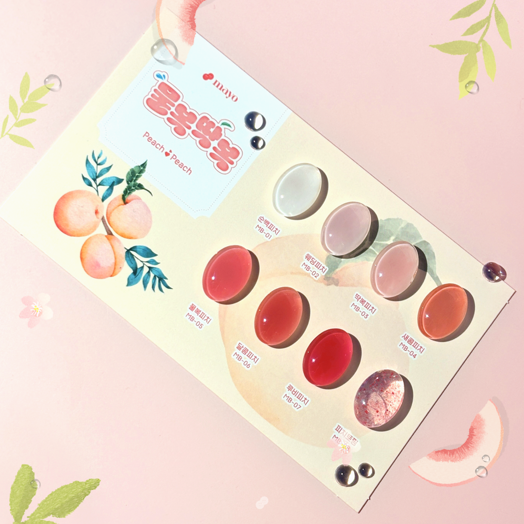 MAYO - Peach Peach 8pc Syrup Collection (Individuals/Full set)