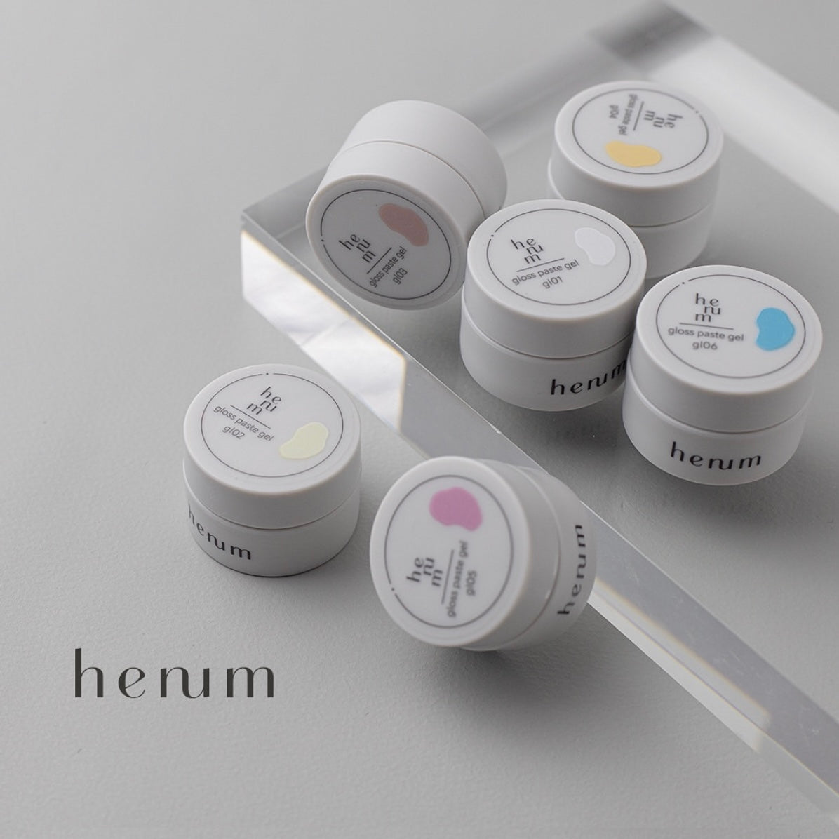 Henum - Gloss Paste Gel (6 colours, Non-wipe)