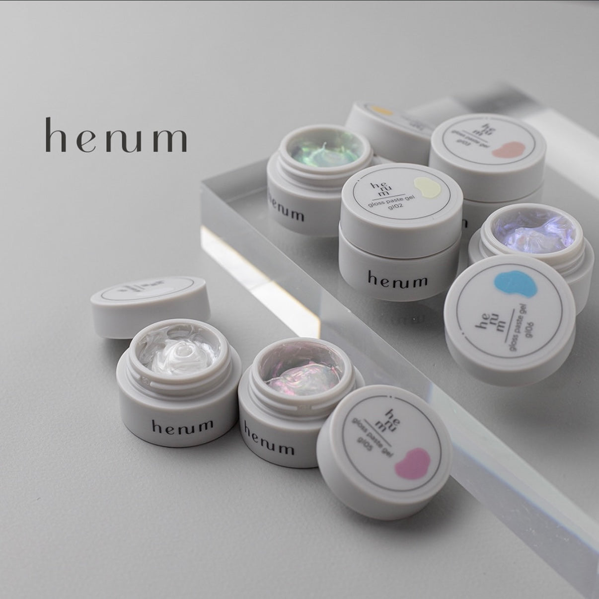 Henum - Gloss Paste Gel (6 colours, Non-wipe)