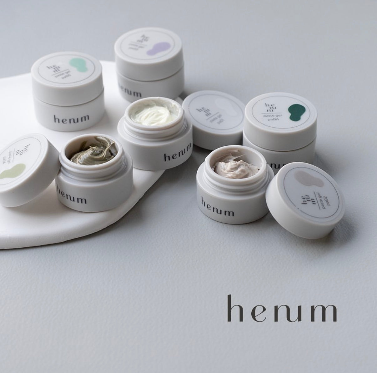 Henum - Paste Gel set 1 (pa01-06, non-wipe)