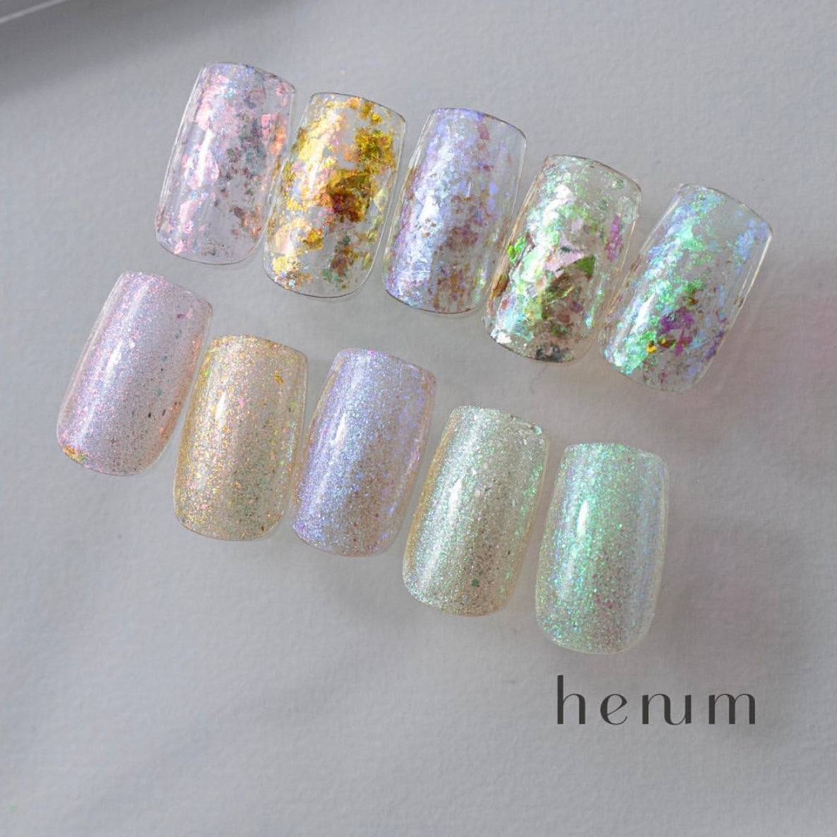 Henum - Shiny Flakes set