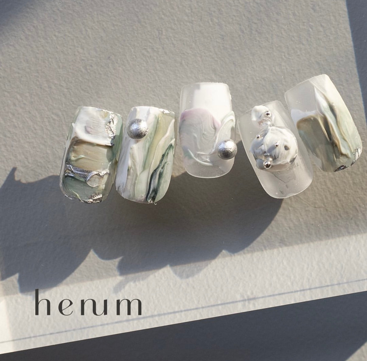 Henum - Paste Gel set 1 (pa01-06, non-wipe)