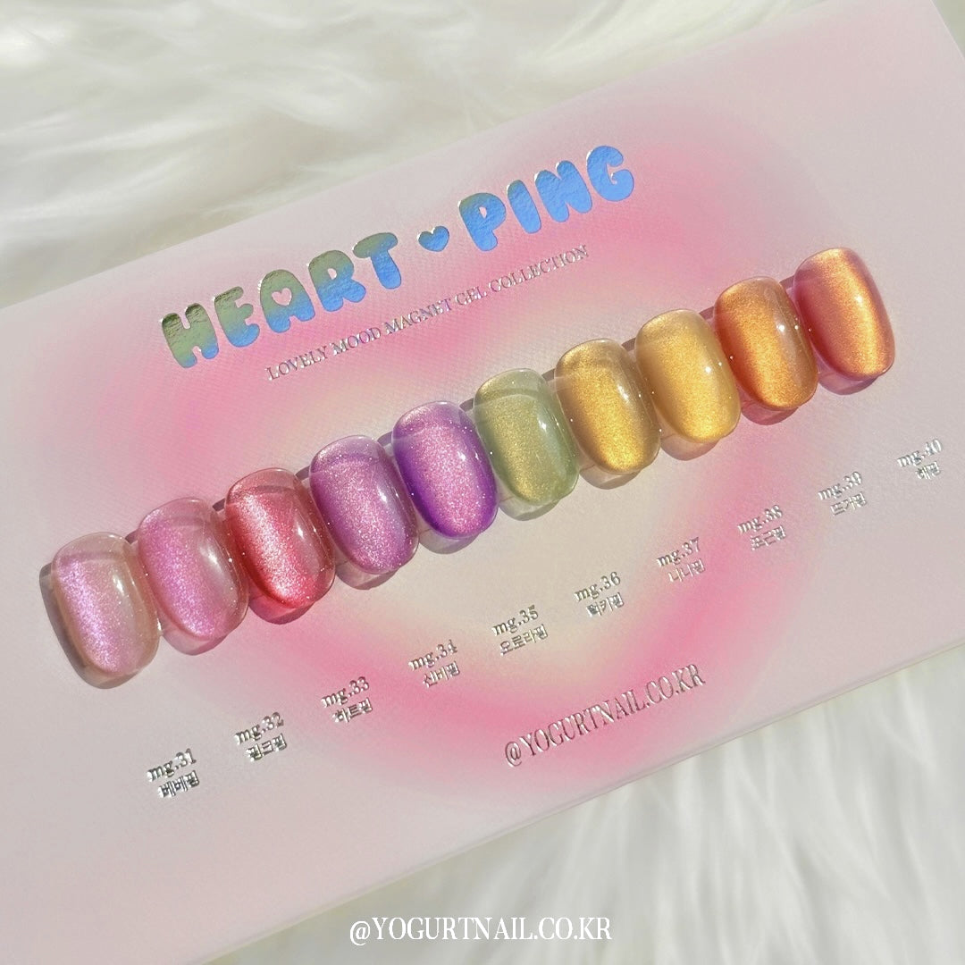 Yogurtnail Kr. - Heart Ping Collection (Individuals/Full set)