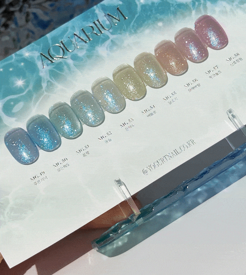 Yogurtnail Kr. - Aquarium Magnetic Collection (Individuals/Full set)