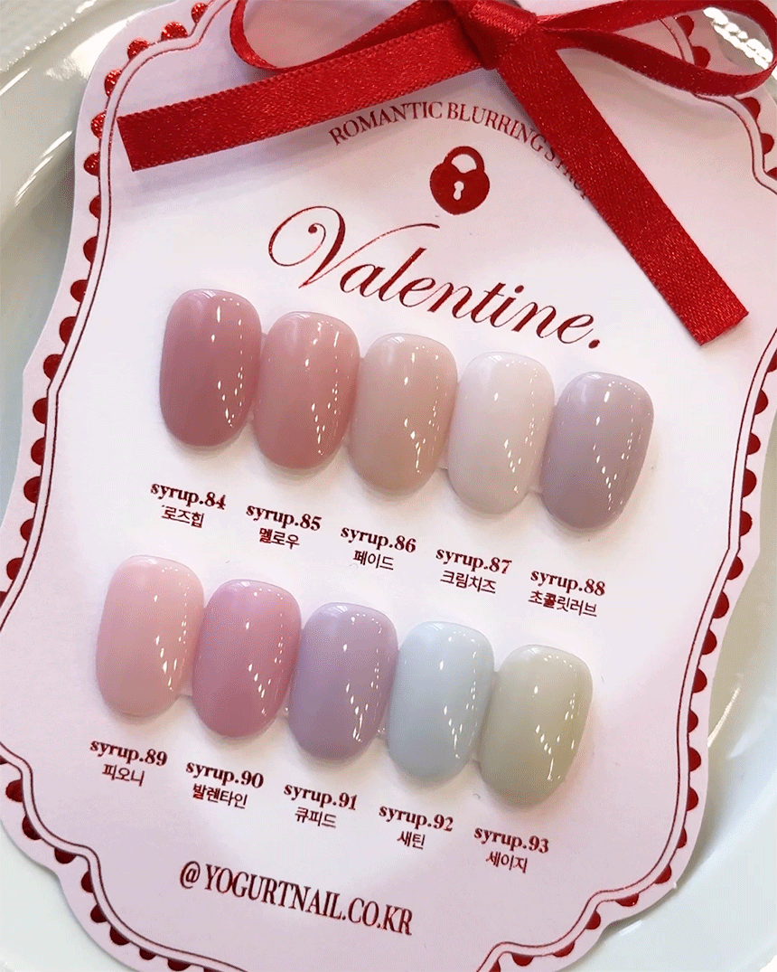 Yogurtnail Kr. - Valentine’s Collection (Individuals/Full set)