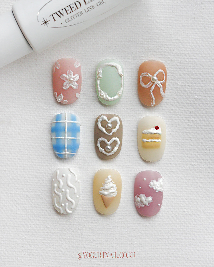 Yogurtnail Kr. - Tweed Collection (Individuals/Full set)