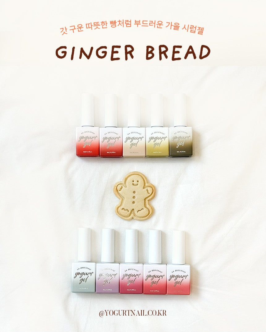 Yogurtnail Kr. - Gingerbread Collection (Individual/Full set)