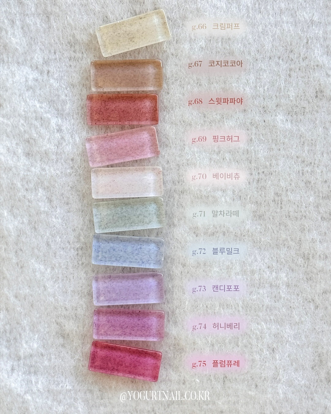 Yogurtnail Kr. - Muffler Collection (Individuals/Full set)