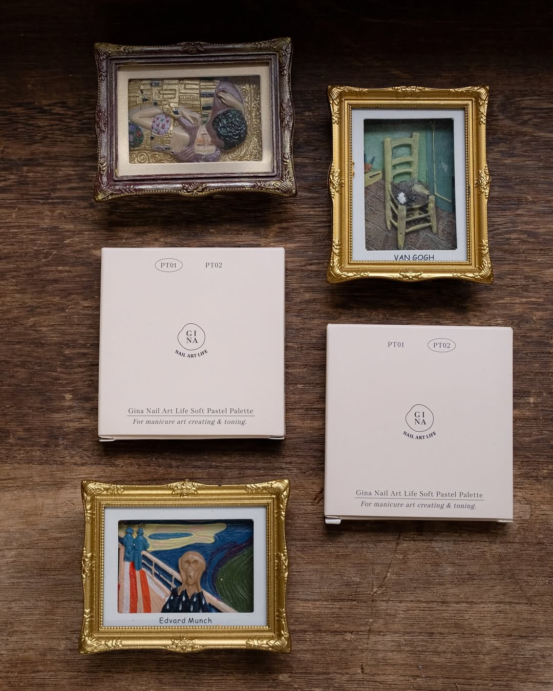 Gina - Pastel Palette (2 types)