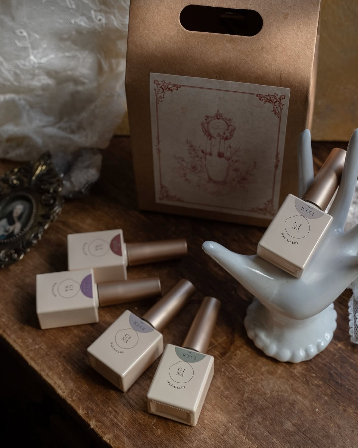 Gina - Ice Cube Magnetic Gels (5 colours)