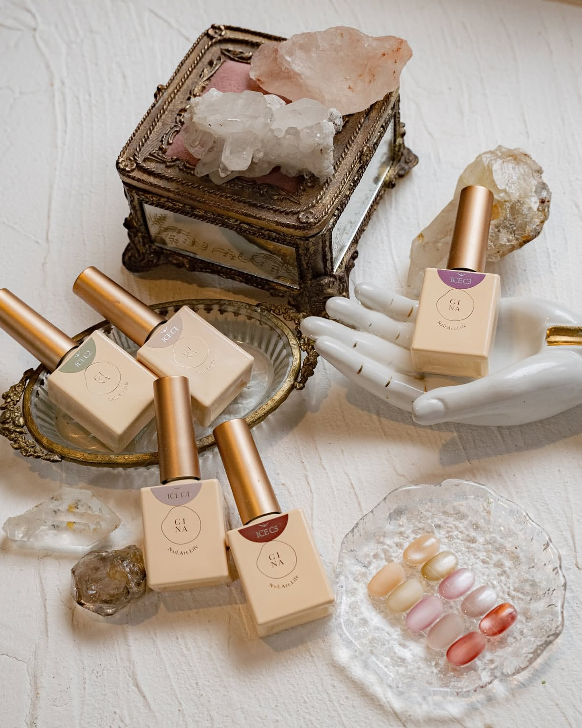 Gina - Ice Cube Magnetic Gels (5 colours)