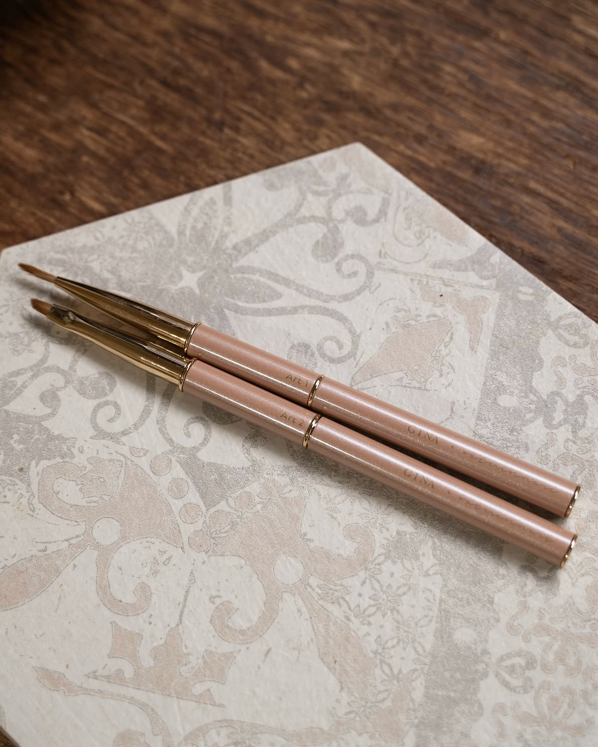 Gina - Milk Tea Art Brushes (6 types)