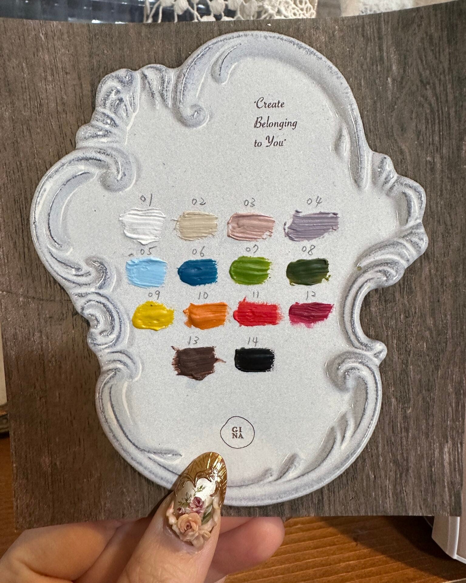 Gina - Oil Colour Gel (14 colours Non-wipe Painting Gel)