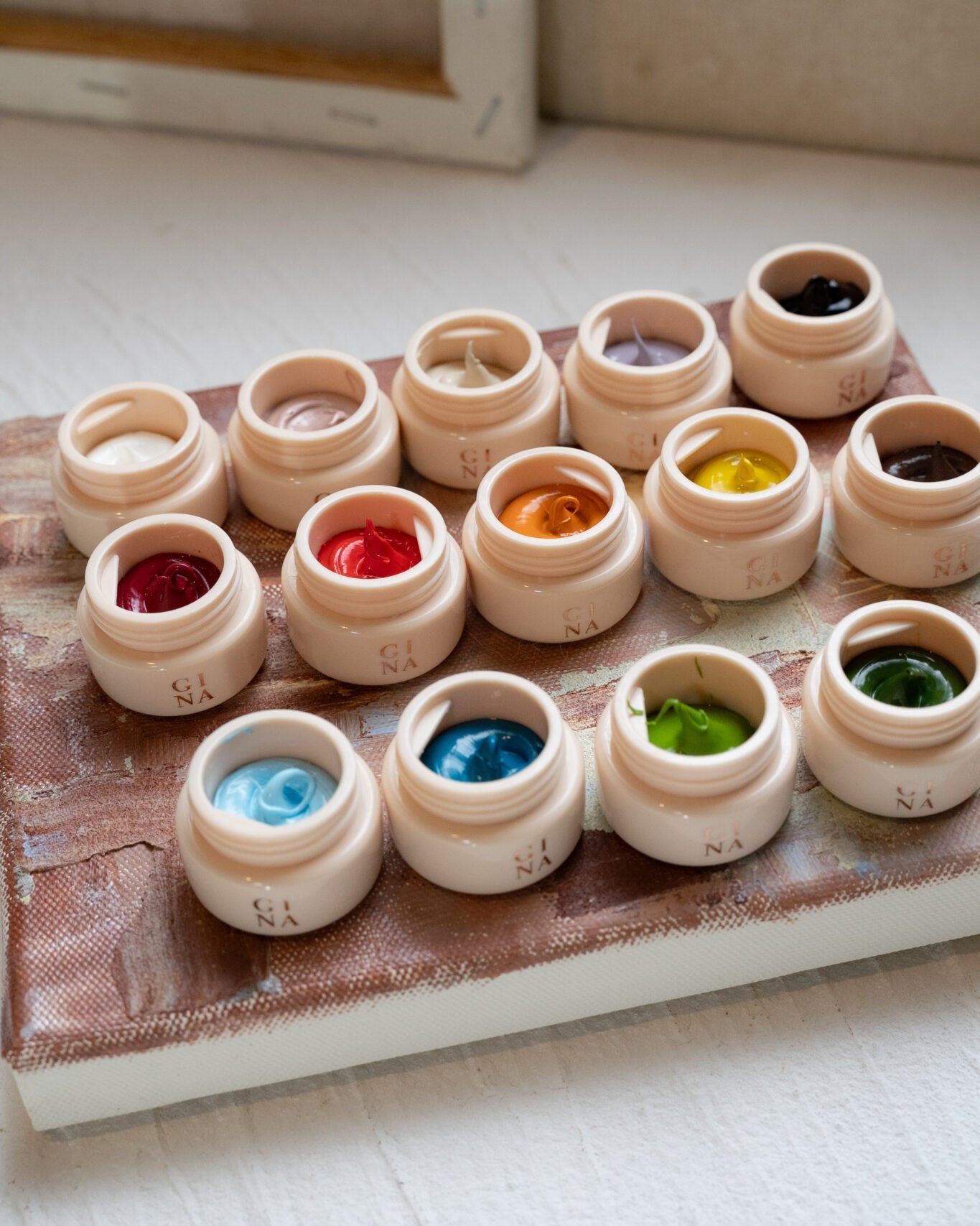 Gina - Oil Colour Gel (14 colours Non-wipe Painting Gel)