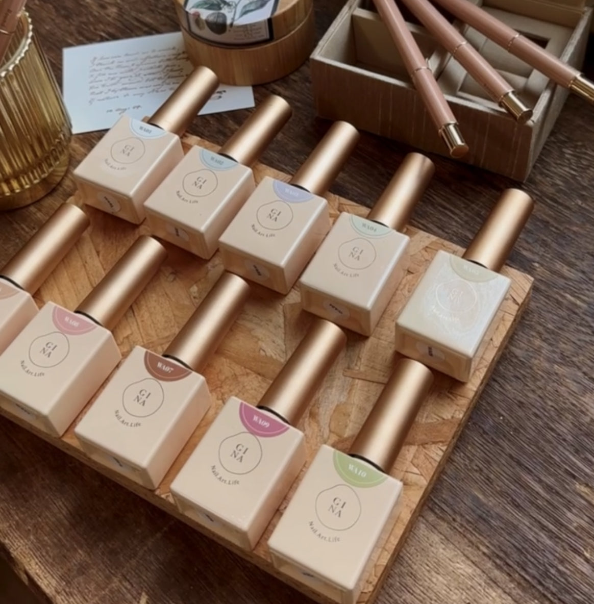 Gina - Watercolour Base Gel (10 colours)