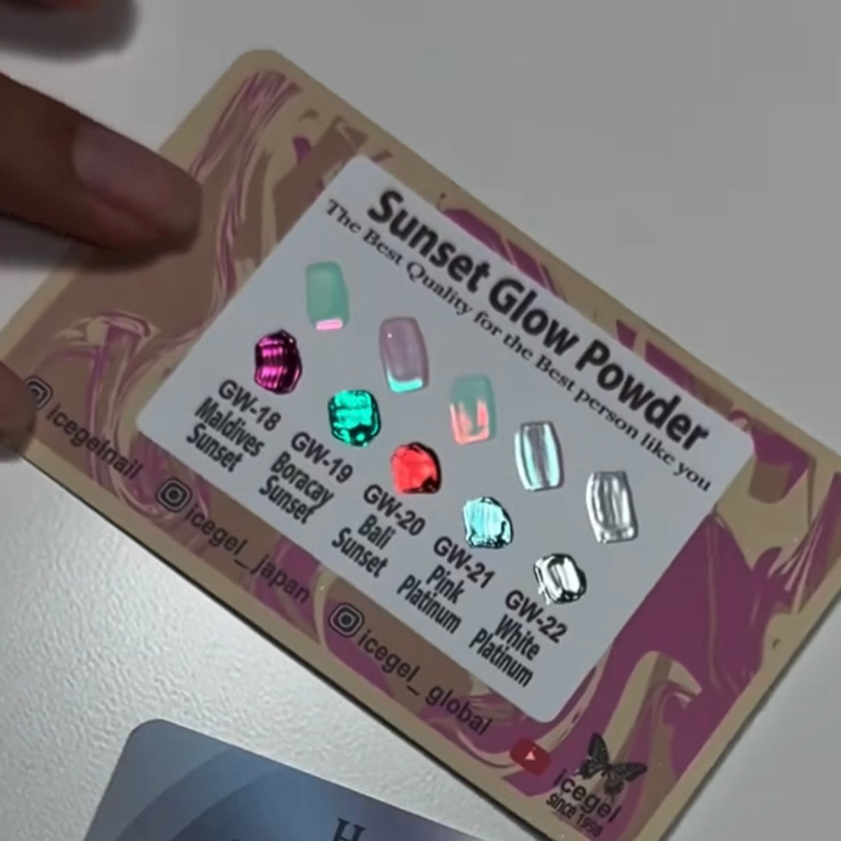 Icegel - Sunset Glow Powder Set
