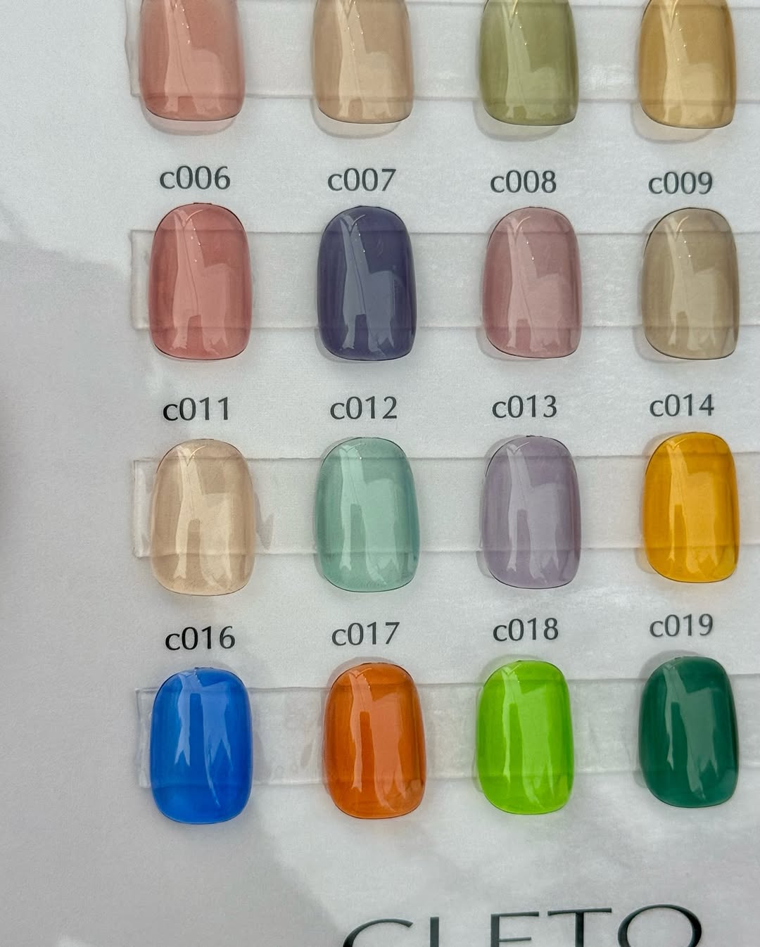 CLETO - Bene Series Colour Gel Set (20 colours)