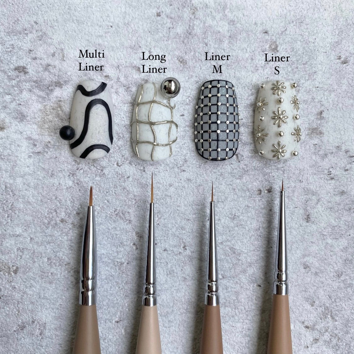 emena - Liner Gel Brush (4 Types)