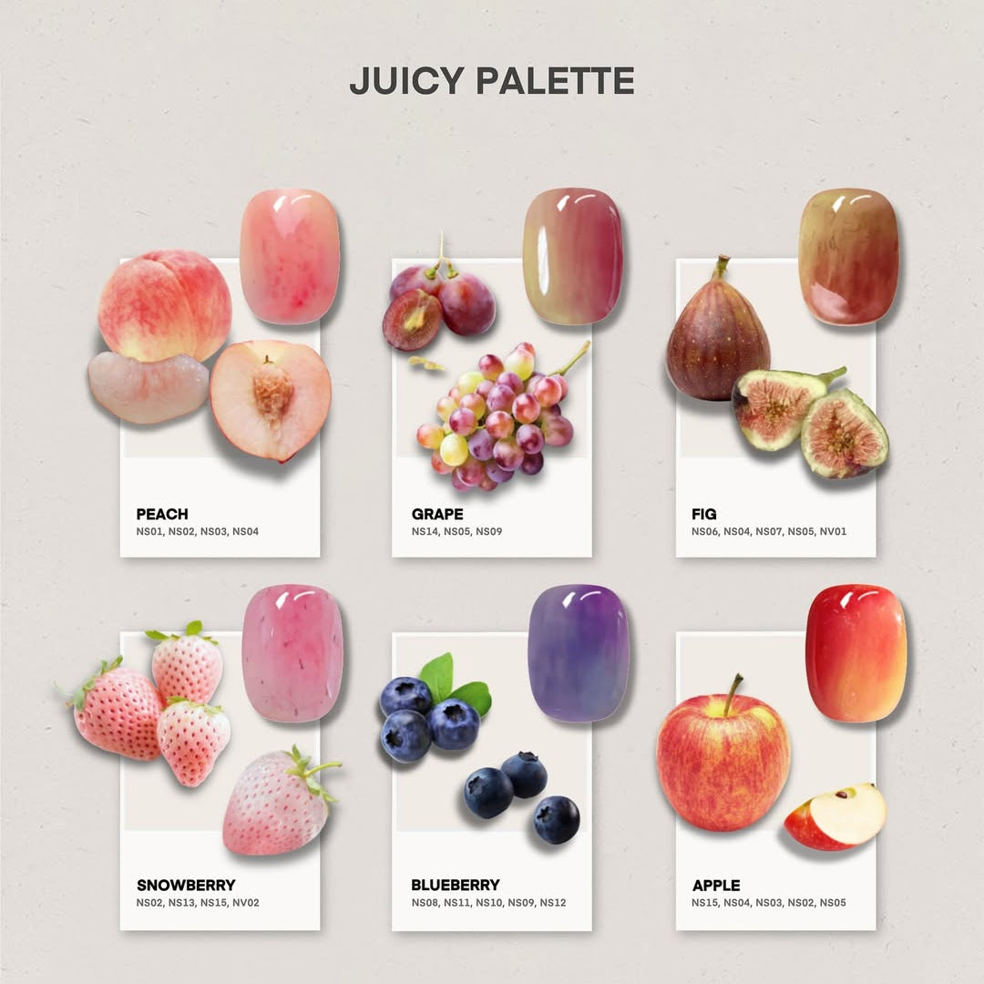 NEKOGEL - JUICY PALETTE (Individuals/Full set)