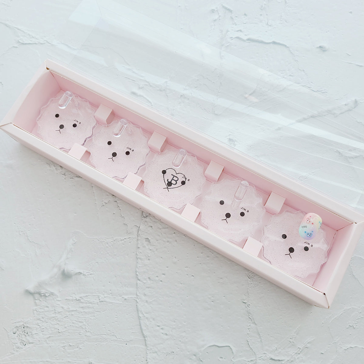 Jin.B Gracia - Puppy Nail Tip Stand (Set of 5)