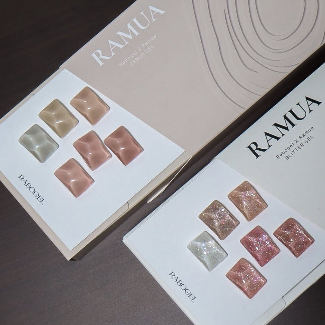 RABO GEL x RAMUA - RAMUA Syrup & Glitter Collection