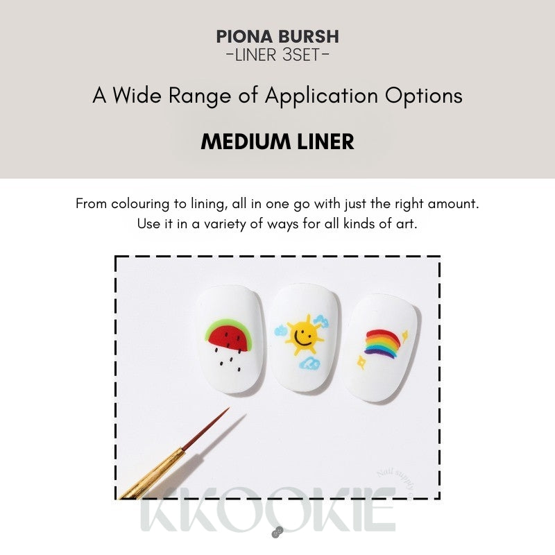 MAYO - Liner Brush (3 types)