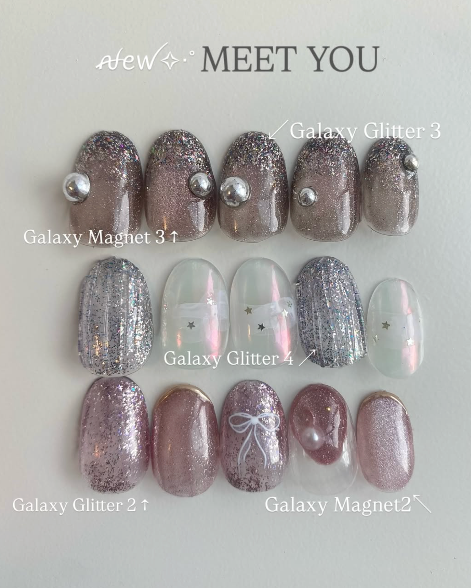 MEET YOU - Galaxy Glitter Series