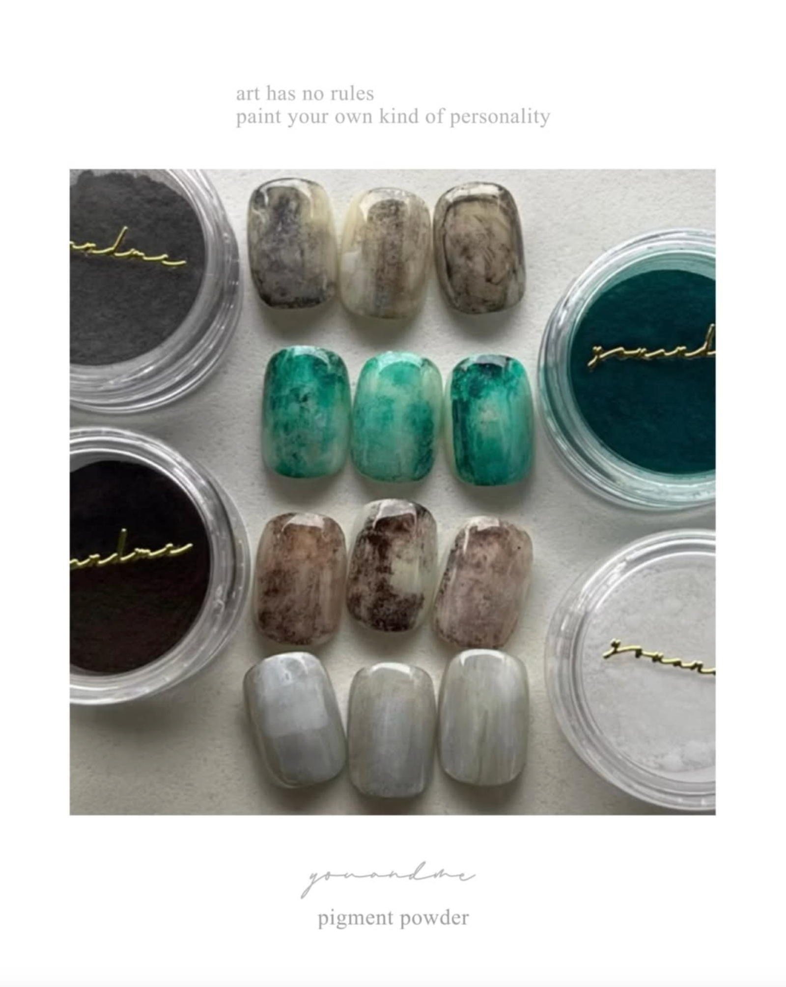youandme - Mineral Pigment Powder Vol.1 (4pc set)