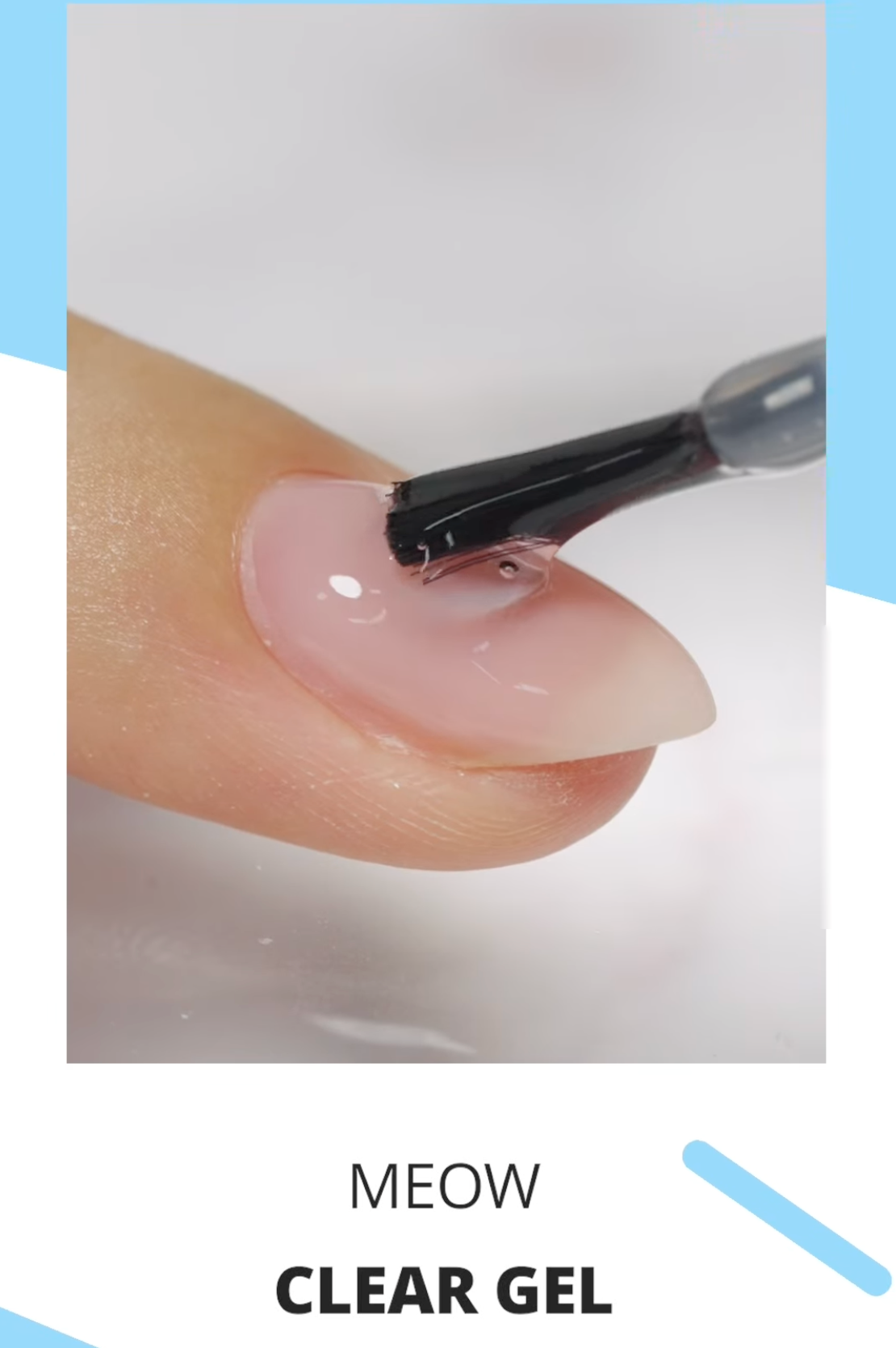 Rabo gel - Meow Basic Gel Bundle (Base, Clear, Top)