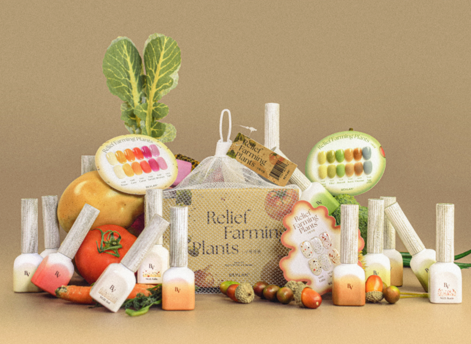 BEVLAH - Relief Farming Plants Collection