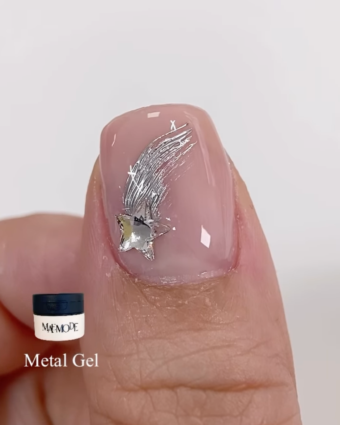 Mae Mode - Textured Metal Gel + Brush F