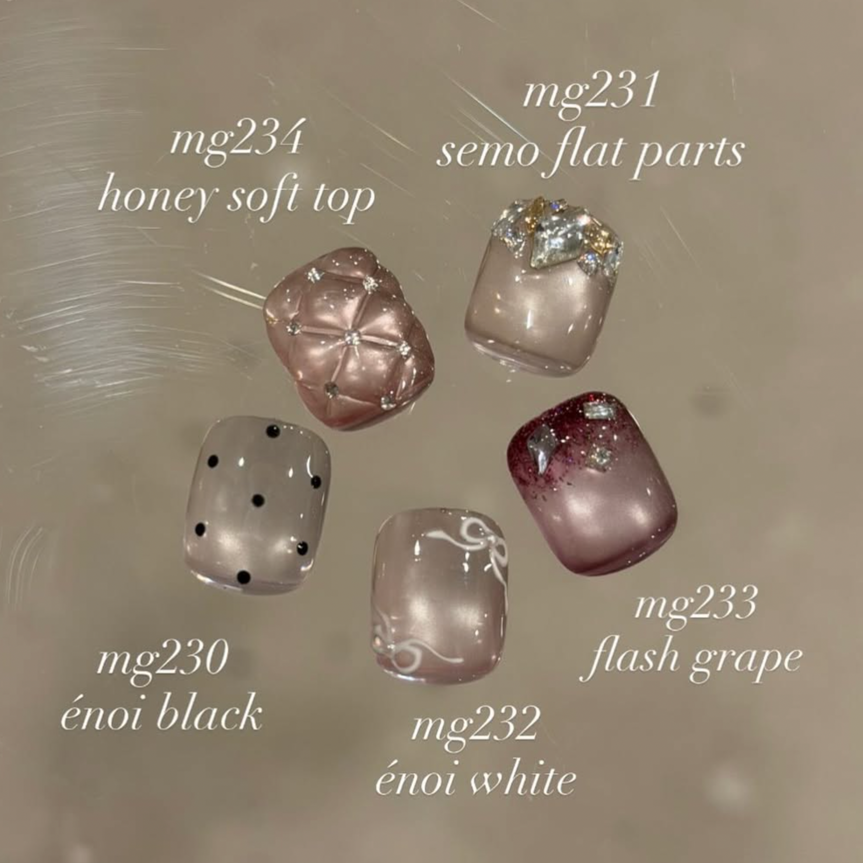 enoi - Macaroon Magnet mg230-234