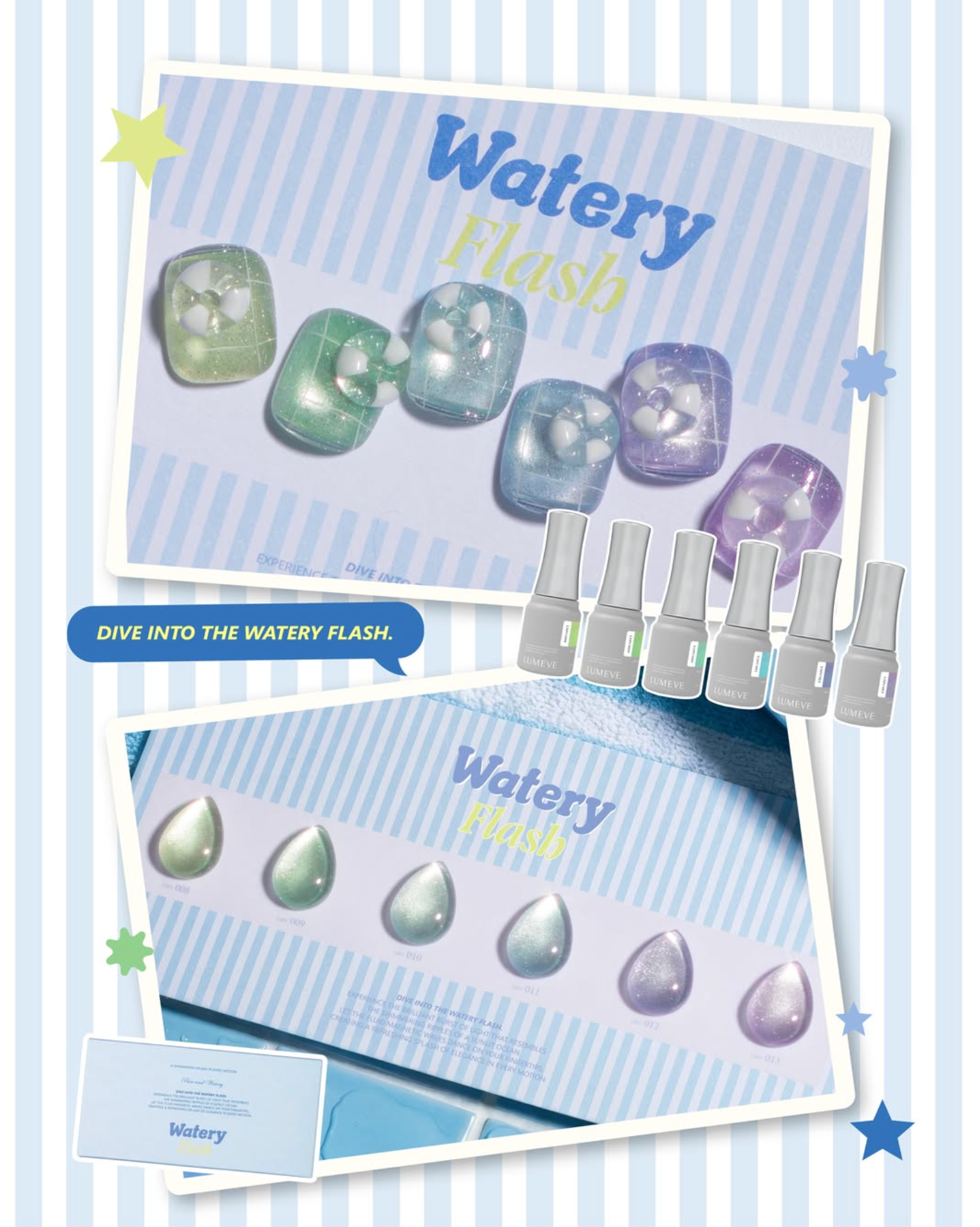IZEMI - Watery Flash Collection