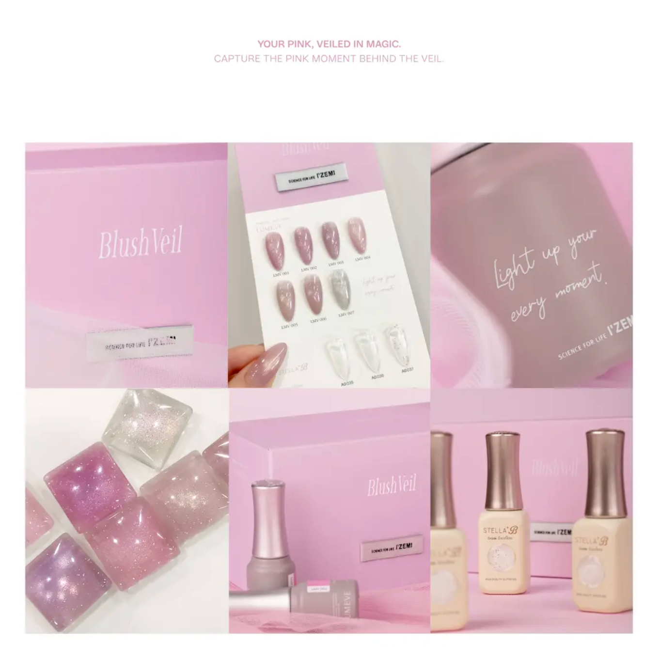IZEMI - Blush Veil Collection
